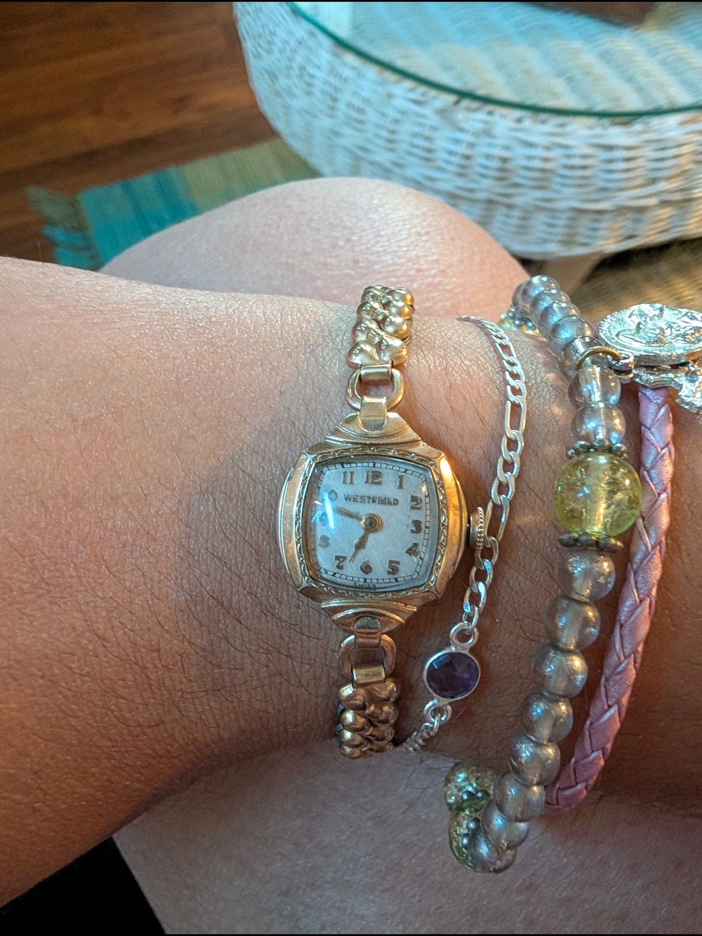 Westfield Gold-Tone Women's Bracelet Watch